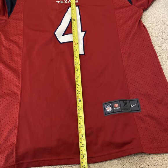 Nike On Field Houston Texans Deshaun Watson #4 NFL Jersey Size Medium - Picture 8 of 8